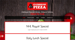 Desktop Screenshot of clubhousepizza.ca